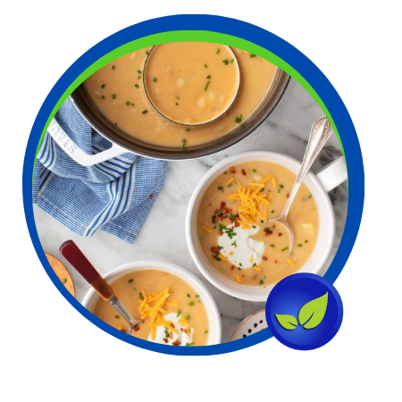 Bases, cremas, sopas y caldos