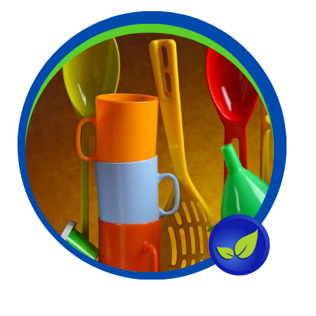 Utensilios plásticos